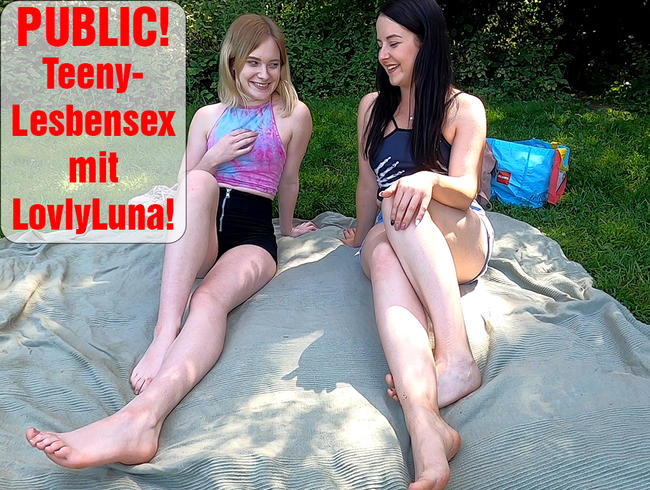 Public! Teeny-Lesbensex mit Lovly Luna!